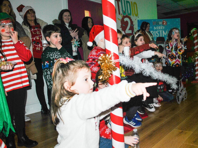 'Twas the week before Christmas' in Studio 2 in Derry with the Grinch, Santa, Mrs Claus, Cindy Lou Who, the elves and a Christmas Fairy.