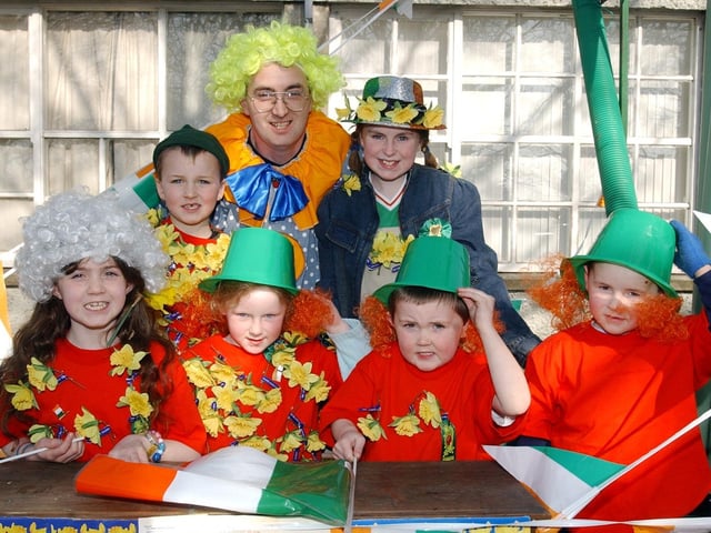 Buncrana St Patrick's Day in 2003:.