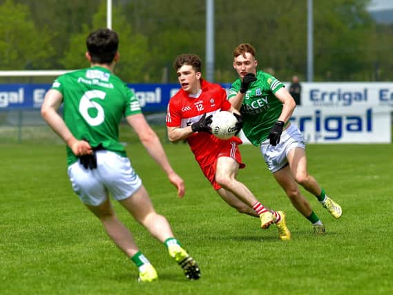 Johnny McGuckin has been superb for Derry in the run to the All Ireland semi-final. Photo: George Sweeney. DER2318GS – 79