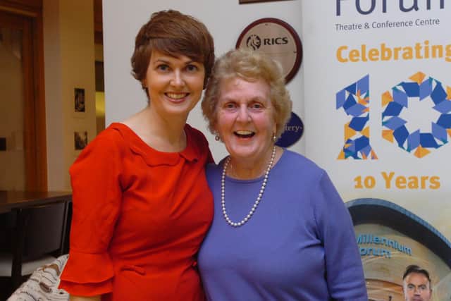 Carita Kerr with her daughter Marie Louise Muir.