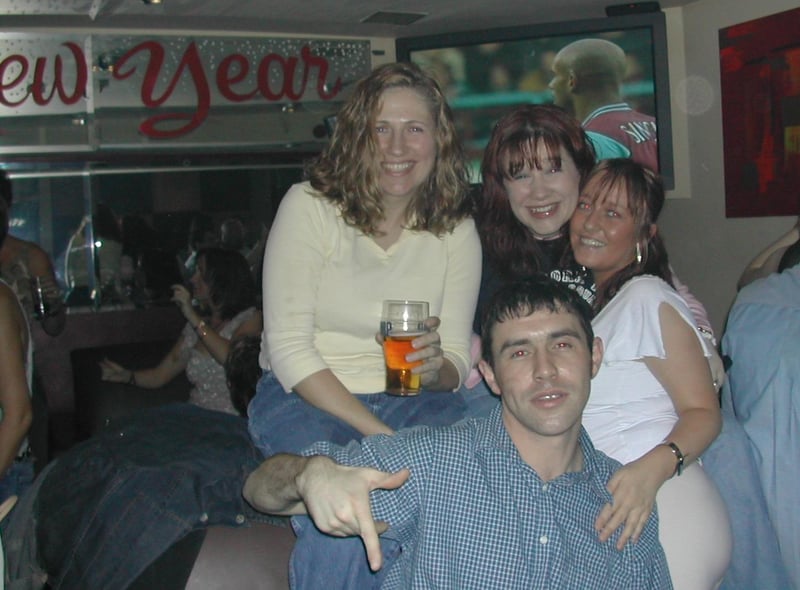 A night at The Metro, January 2003.