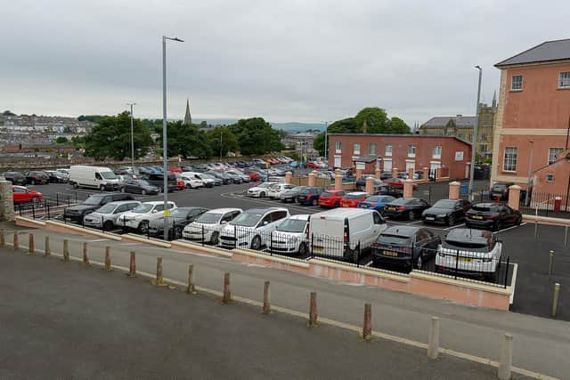 Car Park, Bishop Street inner. DER2126GS - 058