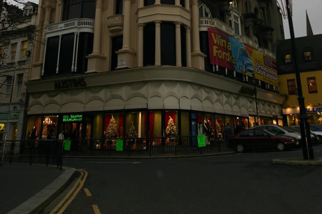 Austin's Department store in Derry back in November 2004.