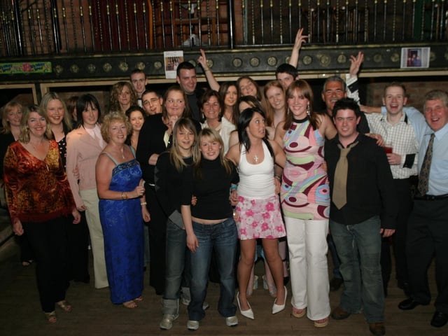 Party celebrations back in June 2004.