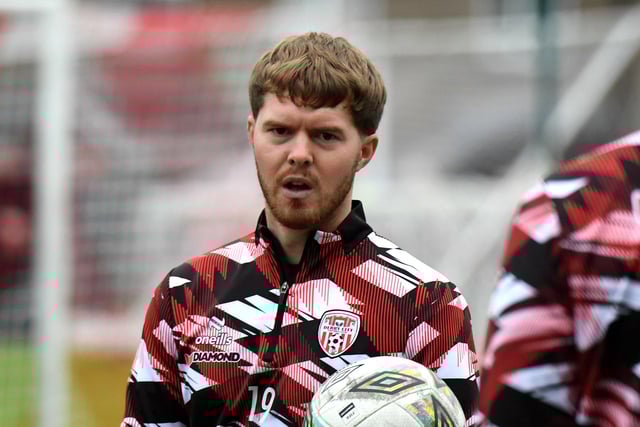 Derry City’s  Jacob Davenport.  Photograph: George Sweeney