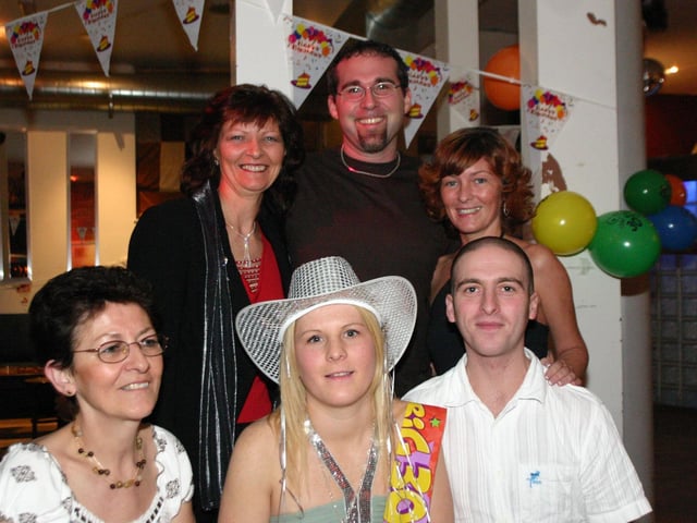 Caroline with a group of her inlaws 1901/dd
