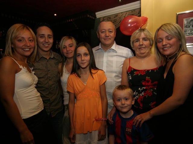 Parties and celebrations in Derry in October 2005.