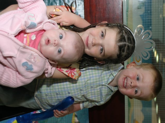 Sarah Harkin's ninth birthday.