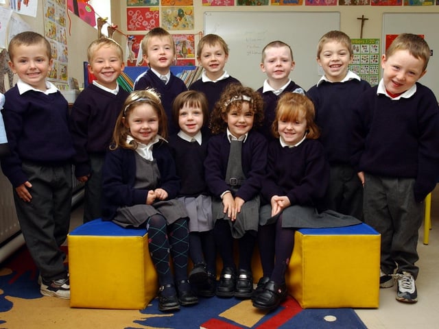 20 YEARS ON: Pictures of Derry children starting primary 1 in September 2003