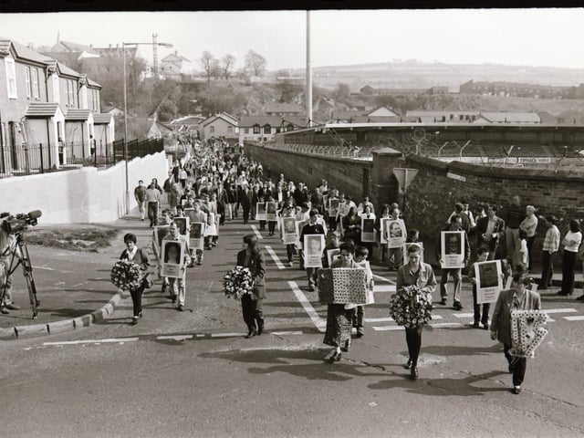 Easter Rising commemoration in Derry.