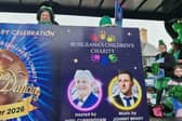 The Buncrana Children's Charity float at the recent St Patrick's Day Parade.