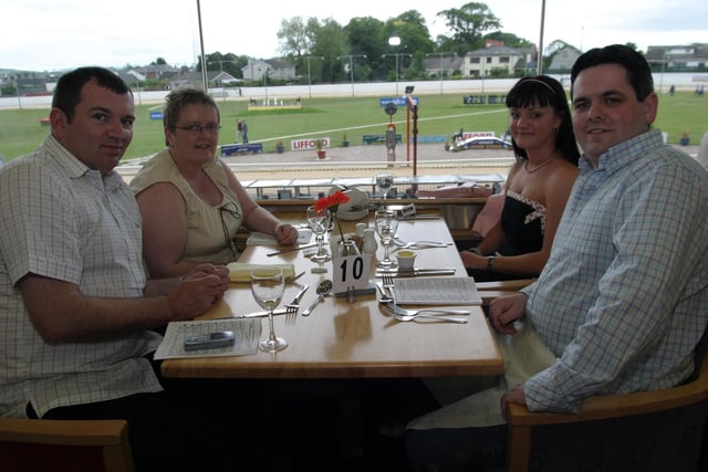 A day at the races, back in 2004.