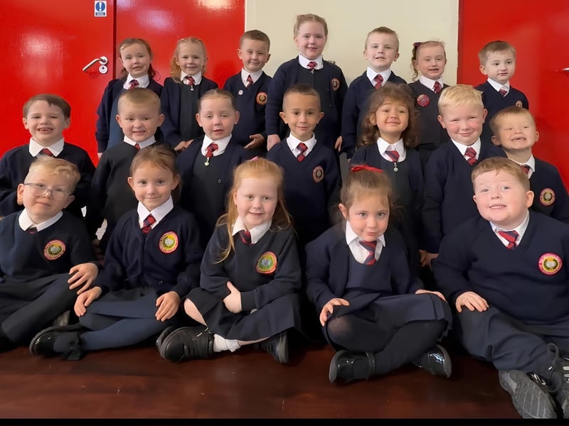 Miss Melaugh’s P1 class, Holy Child Primary School.