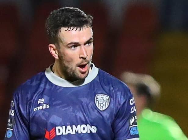 Michael Duffy has scored four goals for Derry City so far this season. Photograph: Kevin Moore/MCIphoto