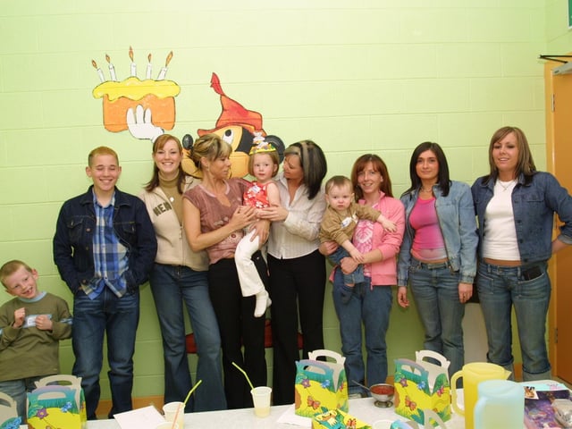 Courtney Campbell's 4th birthday at the Fun Factory.