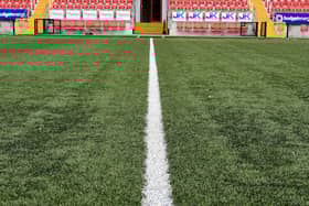 Phase Two of the Mark Farren Stand at the Ryan McBride Stadium could be completed should Derry City get a share of the funding. Photograph: George Sweeney