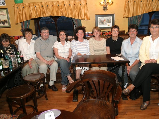 Betty Kerrigan's 50th birthday party.