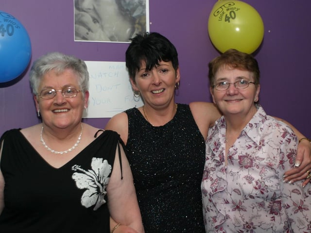 Party celebrations back in April 2004.