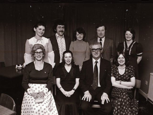 Tillie & Henderson factory, Carndonagh dinner dance in Strand Hotel.