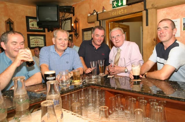 Pictured are patrons and staff at the Don Bar in Derry back in 2004.