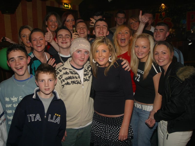 Pictures of Derry parties and celebrations in December 2003
