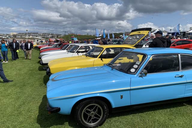 Eglinton Classic Car Club's annual show.