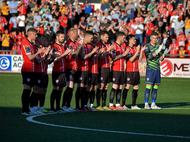 Mark Connolly says there will be no hiding places for under par Derry City when Bohs visit Brandywell. Photo: George Sweeney. DER2321GS - 83