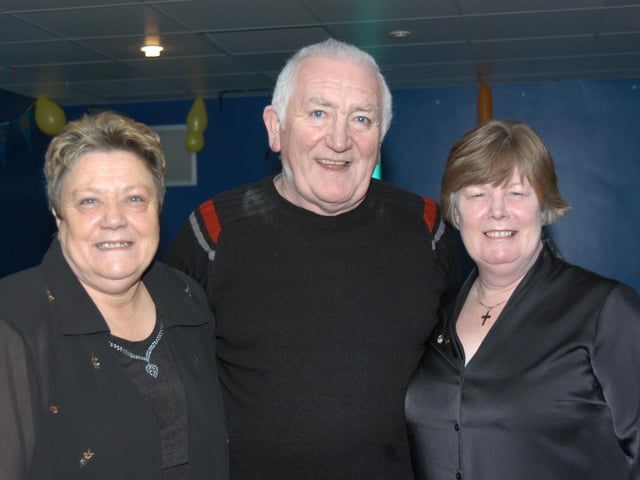 Parties and celebrations in February 2005: Betty & Johnny McDaid anniversary.