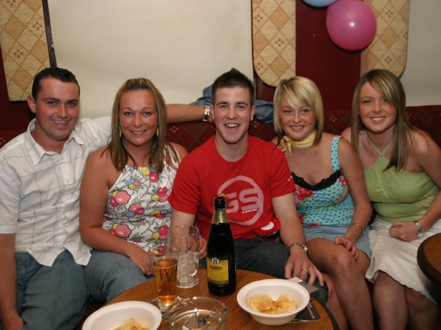 Parties and celebrations back in 2004: Gary McCamphill.