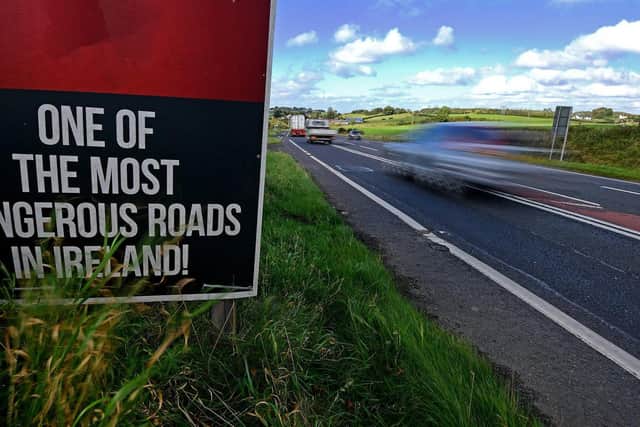 More than fifty people have lost their lives on the A5 since plans for the upgrade were first announced.. PICTURE BY STEPHEN DAVISON