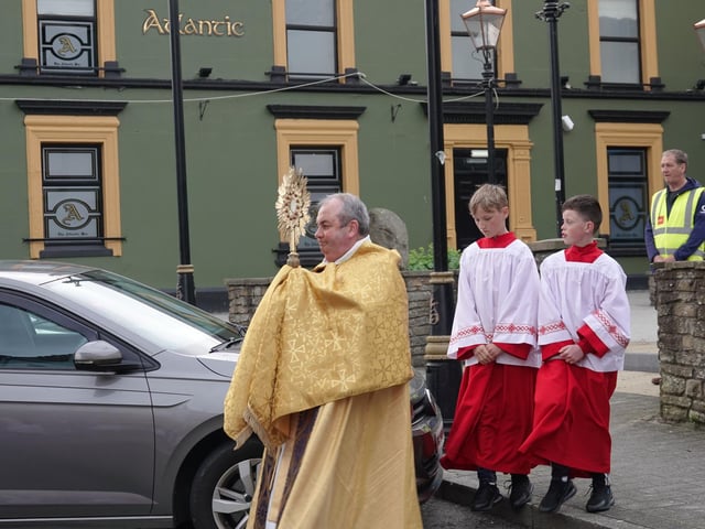 Corpus Christi Procession in Buncrana.