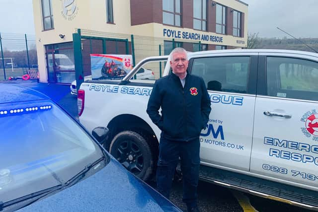 Martin O'Neill, Foyle Search and Rescue, features in 999 Faoi Oiliúint