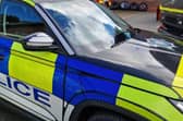 The Police Service of Northern Ireland car.