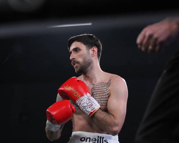 Derry professional boxer Simon Clarke.