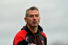 ​Derry manager Rory Gallagher is expecting a tough test in his native home county Fermanagh on Saturday.