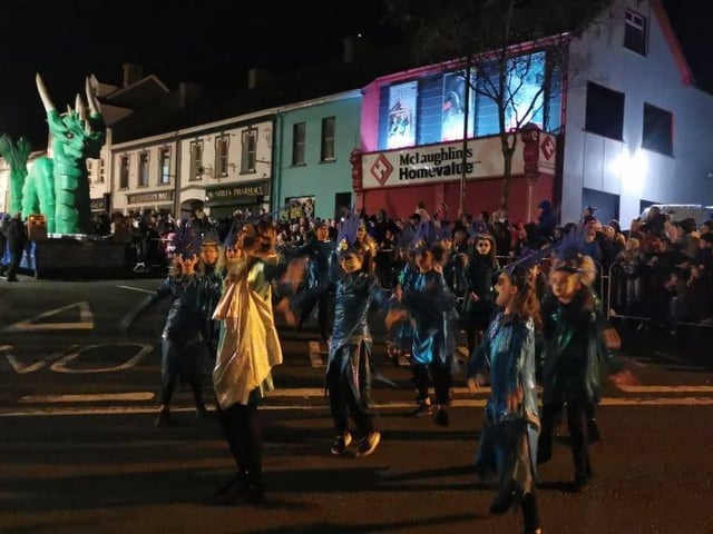The stunning Carndonagh Halloween parade on Sunday night was a huge success.