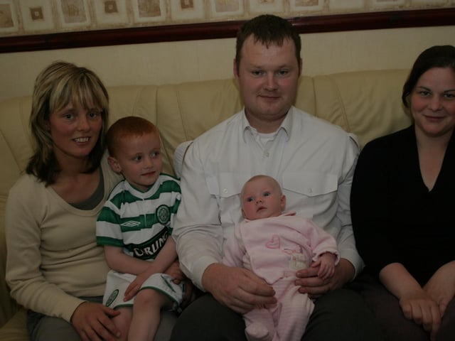Parties and celebrations in June 2004: Padraig McGinley.