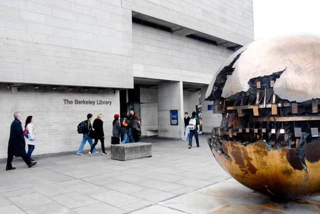 The Berkeley Library in Trinity College is to be denamed.