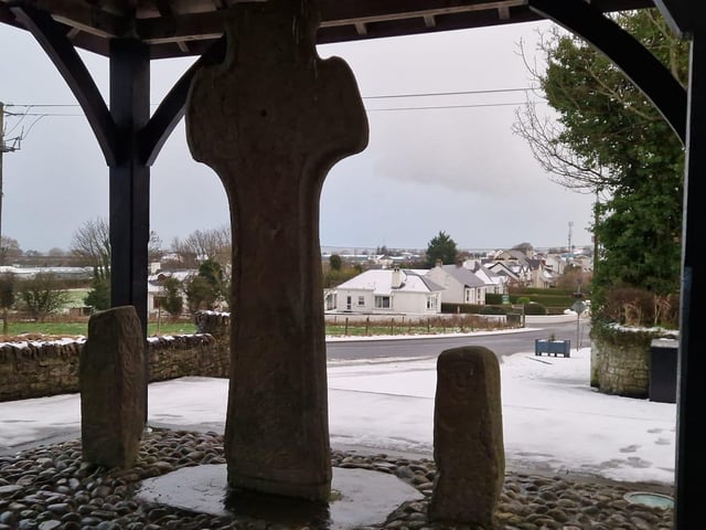 The 7th Century Carndonagh Cross in Donegal.