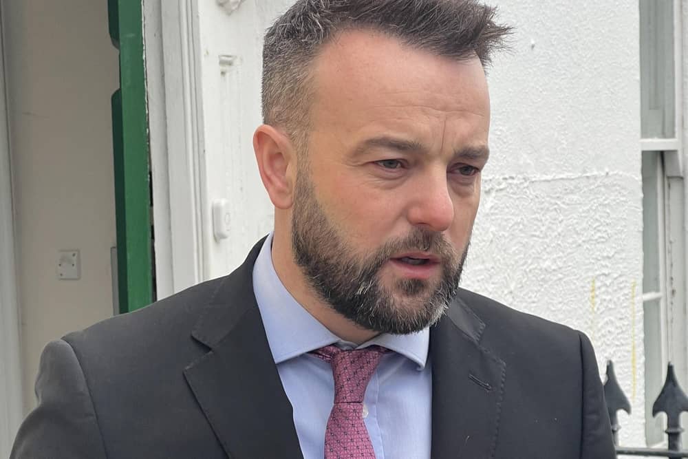 Derry's MP Colum Eastwood.