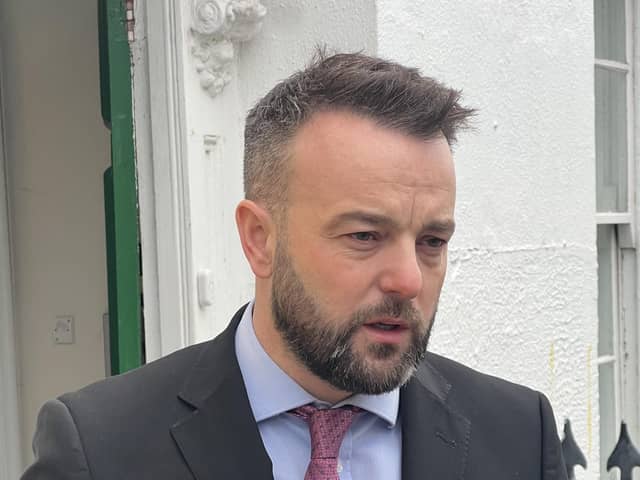 Derry's MP Colum Eastwood.