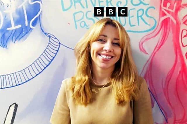 BBC presenter Anna Curran.