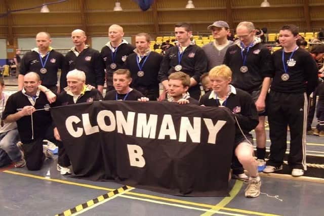 The Clonmany B team - 2020 World Champions.