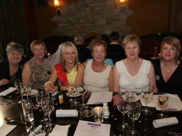 Parties and celebrations in 2004: Siobhan McBride.