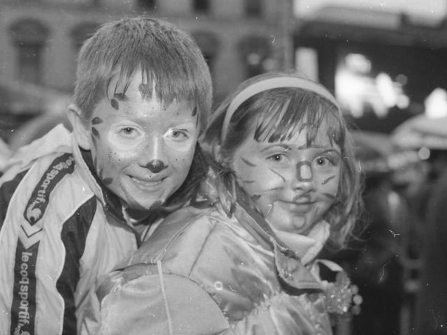 Millennium celebrations in Derry city centre.