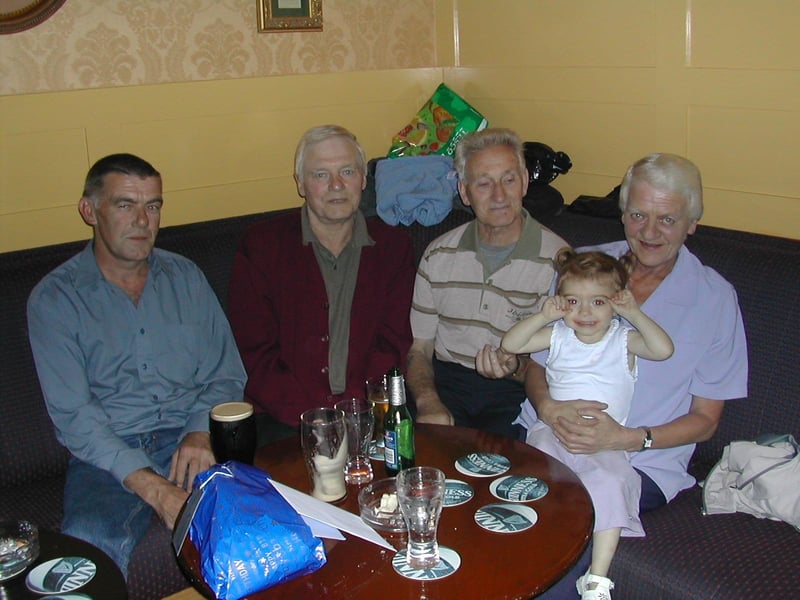 Derry people partying in September 2003