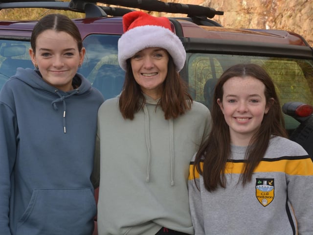 Malin Head Community Christmas Day Swim at Portmor Beach.
