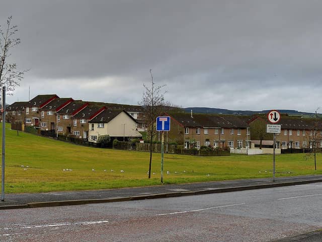 A general view of the Gallaigh area of Derry. DER2107GS – 028