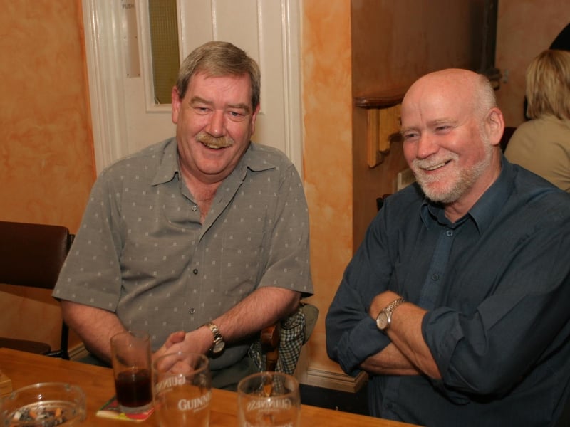 Pictured are patrons and staff at the Don Bar in Derry back in 2004.