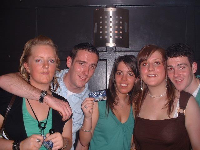 Derry nightlife at its clubs and bars twenty years ago, in April 2005.